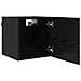 Mobile TV da parete 4 pcs Rovere Nero 30,5 x 30 x 30 cm - Foto miniatura 4