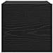 Mobile TV da parete 4 pcs Rovere Nero 30,5 x 30 x 30 cm - Foto miniatura 5