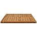 Piano del tavolo Rettangolare Legno di teak solido Naturale - Foto miniatura 4