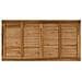 Piano del tavolo Rettangolare Legno di teak solido Naturale - Foto miniatura 5