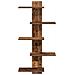 Mensola a muro flottante Legno antico 48,5 x 15 x 101 cm - Foto miniatura 4