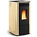 Stufa a Pellet Ketty Rivestimento in Acciaio Verniciato Potenza Termica 6.3 kW 180 m3 Riscaldabili - Foto miniatura 8