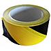 Nastro Imballo Silenzioso Giallo Nero Mm 50 Mt 66 Colori - Foto miniatura 1