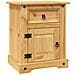 Comodino in Legno di Pino Messicano Corona Range 53x39x66 cm - Foto miniatura 1