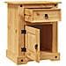 Comodino in Legno di Pino Messicano Corona Range 53x39x66 cm - Foto miniatura 3