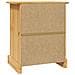 Comodino in Legno di Pino Messicano Corona Range 53x39x66 cm - Foto miniatura 7