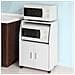 Mobiletto Per Forno A Microonde, Carrello Da Cucina, credenza Con Route, Frg241-w - Foto miniatura 21