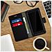 Custodia Smartphone 5,31 E 5,8 Pollici Portafoglio Cover Scorrevole - Nero - Foto miniatura 3