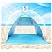 Tenda Da Spiaggia Automontante Istantanea - Protezione Solare Upf 50+ Dai Raggi Uv - Include Custodia Per Il Trasporto E Picchetti - Foto miniatura 3