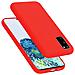 Custodia Compatibile Con Samsung Galaxy S20 6.2 In Liquid Rosso - Coperchio Protettivo In Silicone Tpu Flessibile - Foto miniatura 1
