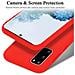 Custodia Compatibile Con Samsung Galaxy S20 6.2 In Liquid Rosso - Coperchio Protettivo In Silicone Tpu Flessibile - Foto miniatura 7