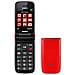 Magnum 4 Cellulare Maxi Display TFT 2,8" Tastiera Fisica Retroilluminata Dual Sim Batteria 800 mAh Flip Attivo Colore Rosso - Foto miniatura 1