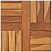 Piano Tavolo in Legno Massello di Teak Rotondo 2,5 cm 70 cm - Foto miniatura 2