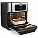 Friggitrice ad Aria+ Forno 182065 Capacità 10 Litri 1500 Watt Colore Argento - Foto miniatura 6