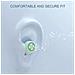 Vero Auricolari Wireless Bluetooth 5.0 Con Custodia Di Ricarica, Touch Controllo Ipx7 Auricolare Sportivo Impermeabile Auricolare Integrato Mic (verde)  - Foto miniatura 4