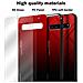 Custodia Compatibile Con Samsung Galaxy S10 5g In Rosso - Nero - Coperchio Protettivo Bicolore In Vetro Temperato E Silicone Tpu - Foto miniatura 7
