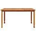 Tavolo Da Pranzo Da Giardino 150x90x75cm Legno Massello Di Teak - Foto miniatura 3