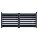 Pack Cancello Battente Vogel 300b120 + Cancello Vogel 100p120 Grigio - Foto miniatura 3