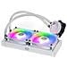 Dissipatore a Liquido per CPU MasterLiquid 240L Core ARGB AIO 240 mm Colore Bianco - Foto miniatura 3