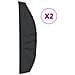 Coperture Ombrellone Giardino 2pz 280x30/81/45 Cm 420d Oxford - Foto miniatura 1