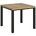 Tavolo Apribile 90x90/180 Cm Everyday Libra Telaio Antracite - Noce - Foto miniatura 1