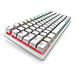 Pro Wireless Gaming Keyboard tastiera USB + RF Wireless + Bluetooth Bianco - Foto miniatura 5
