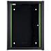 Armadio Rack 19'' RWM16U56BL a muro 16 unità sezione unica prof 600mm Colore Nero - Foto miniatura 1
