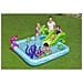 Trade Shop - Play Center Acquario Fantastico Con Spruzzi Piscina Gonfiabile 239x206x86cm 53052 - Foto miniatura 1