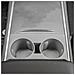 Portabicchieri Per Tesla Modello Y / 3, Vassoio Organizer Per Inserti Nella Console Centrale Grey - Foto miniatura 3