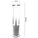 Lampione Da Terra Giardino 12 W Led Luce Naturale Lampioncino Bianco Es28bn - Foto miniatura 3