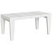 Tavolo Allungabile 90x130/234 Cm Spimbo Premium Bianco Frassino - Foto miniatura 1