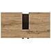 Mobile Lavabo Bagno Rovere Artigianale 60x30x60cm Truciolato - Foto miniatura 6
