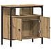Mobile Lavabo Bagno Rovere Artigianale 60x30x60cm Truciolato - Foto miniatura 7