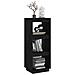 Lusso Casadino -  Libreria/divisorio Nero 40x35x103 Cm In Legno Massello Di Pino - Foto miniatura 3