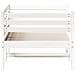 Lusso Casadino -  Dormeuse Senza Materasso Bianco 100x200 Cm Legno Massello Pino - Foto miniatura 4