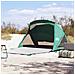 Tenda da Spiaggia 2 Persone Verde Mare Impermeabile - Foto miniatura 3