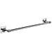 Portasalviette Cm 50 Da Muro In Ottone E Cromall Wz21-45 Serie Wizard Cromato - Foto miniatura 1