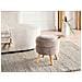 Pouf Contenitore Hawley Ciniglia Tortora - Foto miniatura 1