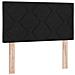 Letto box spring con materasso con materasso Nero 80 x 200 cm - Foto miniatura 6