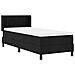 Letto box spring con materasso con materasso Nero 80 x 200 cm - Foto miniatura 7