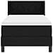 Letto box spring con materasso con materasso Nero 80 x 200 cm - Foto miniatura 8