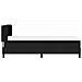 Letto box spring con materasso con materasso Nero 80 x 200 cm - Foto miniatura 9