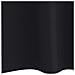 Tende con tende 2 pcs Nero 140x140cm Poliestere - Foto miniatura 6