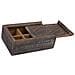 Scatola In Legno Con Finitura Artigianale Marrone Anticato 29x20x09h Cm - Foto miniatura 6