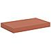 Scaffale da parete Rosso 40 x 23,5 x 4 cm Legno multistrato - Foto miniatura 1