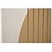 Stampa Dipinta Shine B Astratta Archi Geometrici Tabacco, Beige E Oro 80x120 Cm - Foto miniatura 3