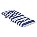Cuscino da Esterno 2 pcs Blu e Bianco 120 x 50 x 7 cm Tessuto - Foto miniatura 5