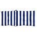 Cuscino da Esterno 2 pcs Blu e Bianco 120 x 50 x 7 cm Tessuto - Foto miniatura 7