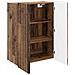 Mobiletto a muro Legno antico 66 x 34,5 x 92 cm - Foto miniatura 2