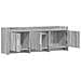 Mobile TV 130 x 33 x 47 cm Sonoma grigio Legno ingegnerizzato - Foto miniatura 3